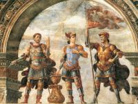 Ghirlandaio, Domenico - Decoration of the Sala del Gigli detail
